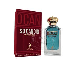 Maison Alhambra SO CANDID POUR HOMME 100 ml